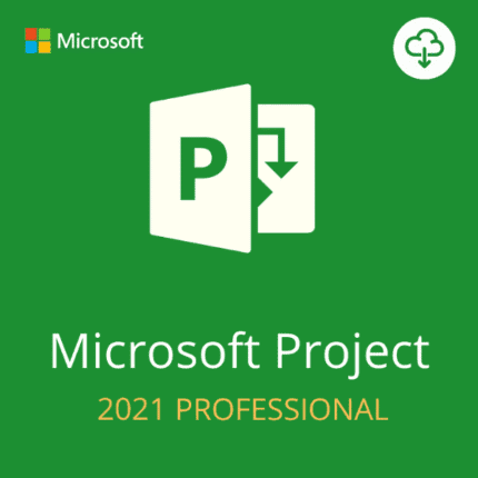 High Quality Image of Microsoft Project 2021 Professional Lifetime Activation Key