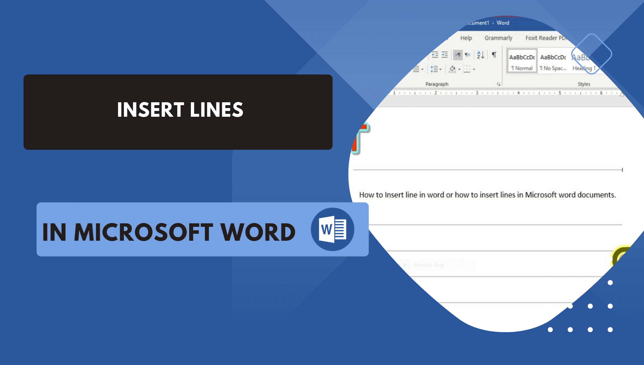 How to Insert Lines in Microsoft Word with This Comprehensive Guide!
