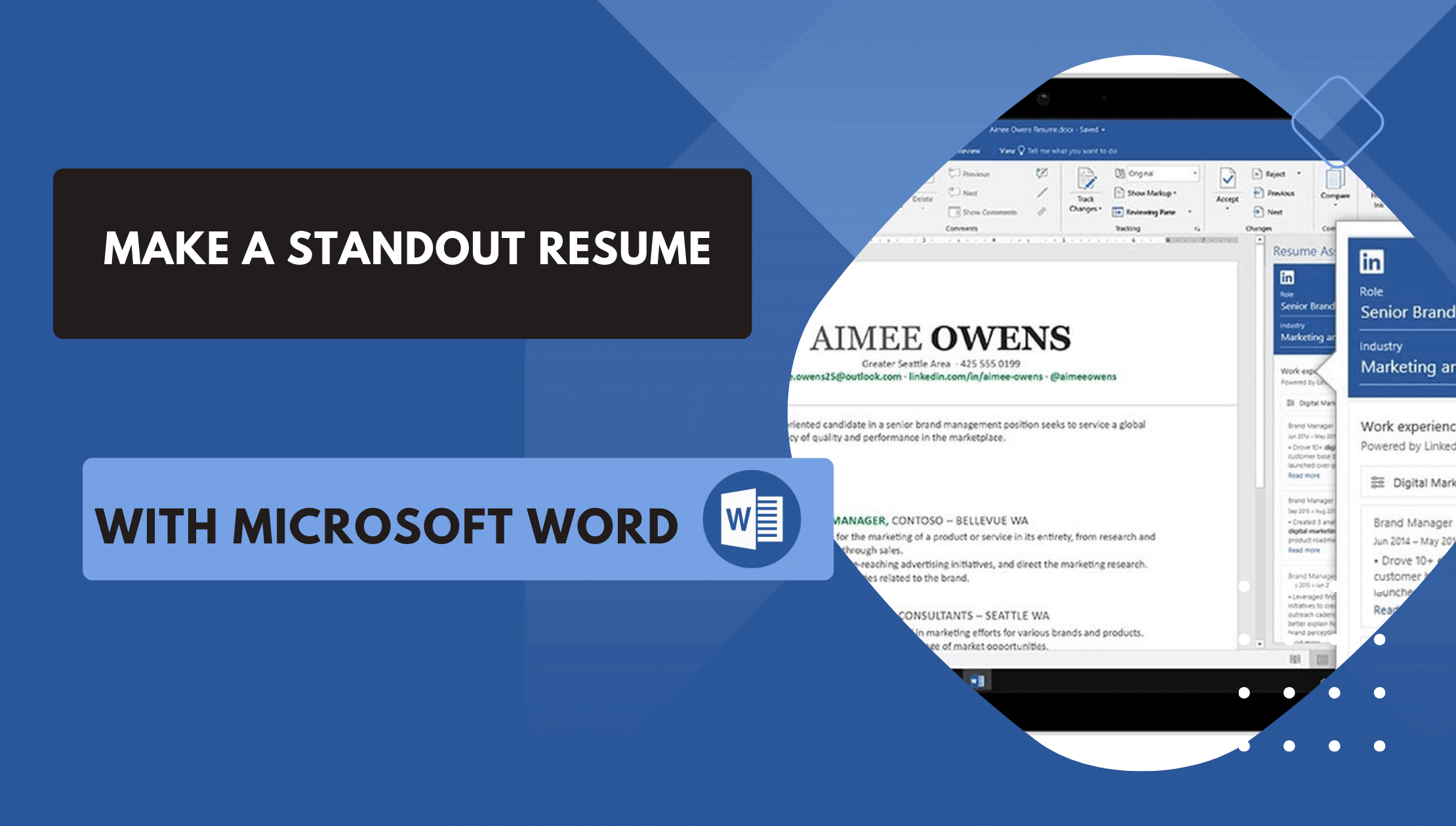 How to Make a Standout Resume with Microsoft Word A Step by Step Tutorial