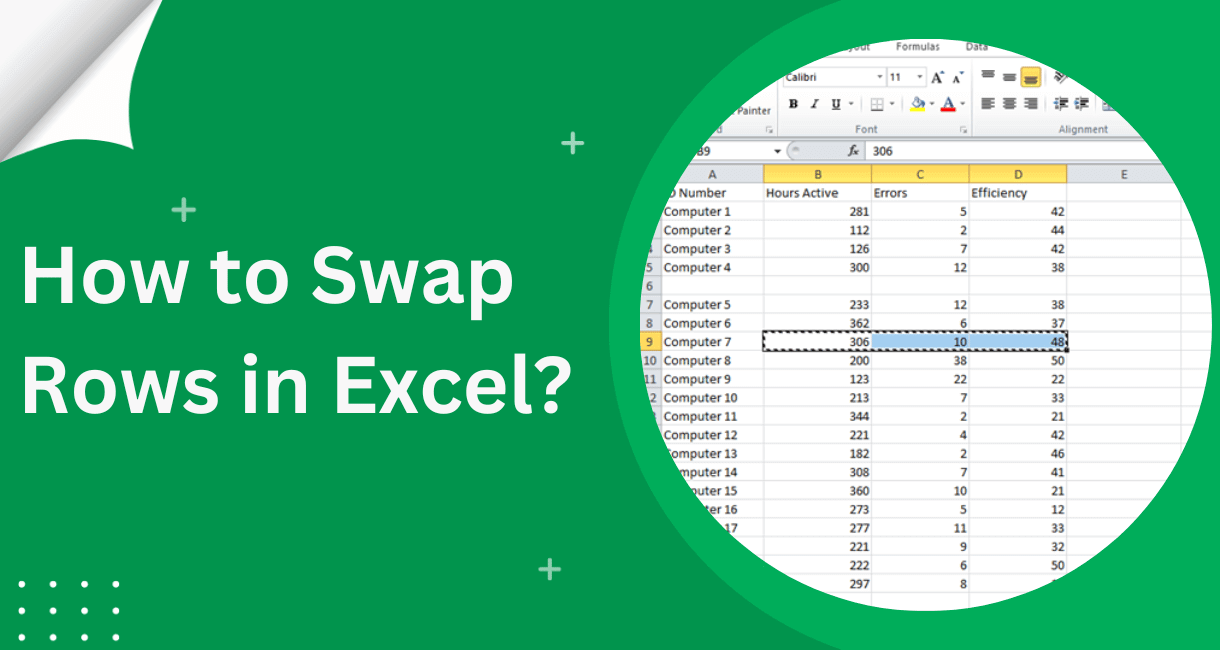 Learn How to Swap Rows in Excel Easy Step by Step Guide