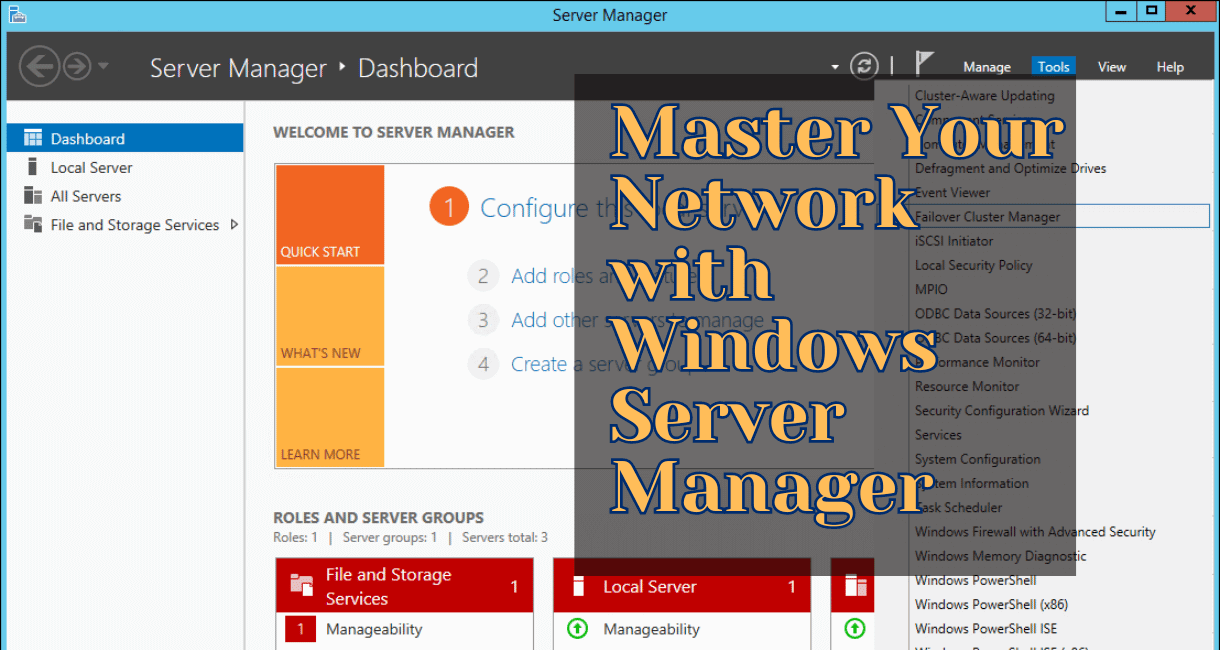 Master Your Network with Windows Server Manager