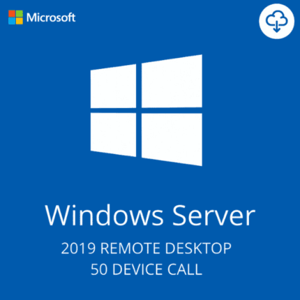 Microsoft Windows Server 2019 Remote Desktop Services 50 Device CALs
