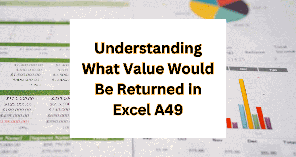 Understanding What Value Would Be Returned in Excel A49