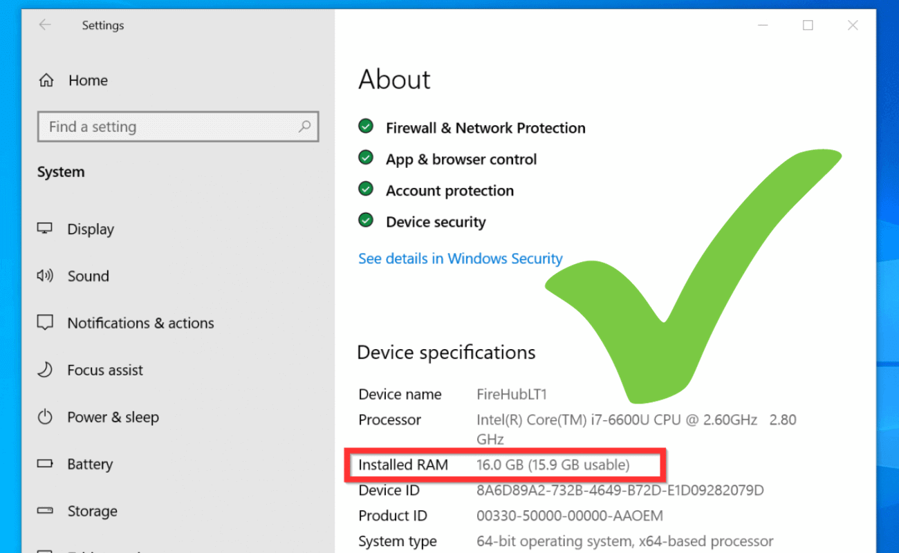 Windows 10 Minimum Requirements